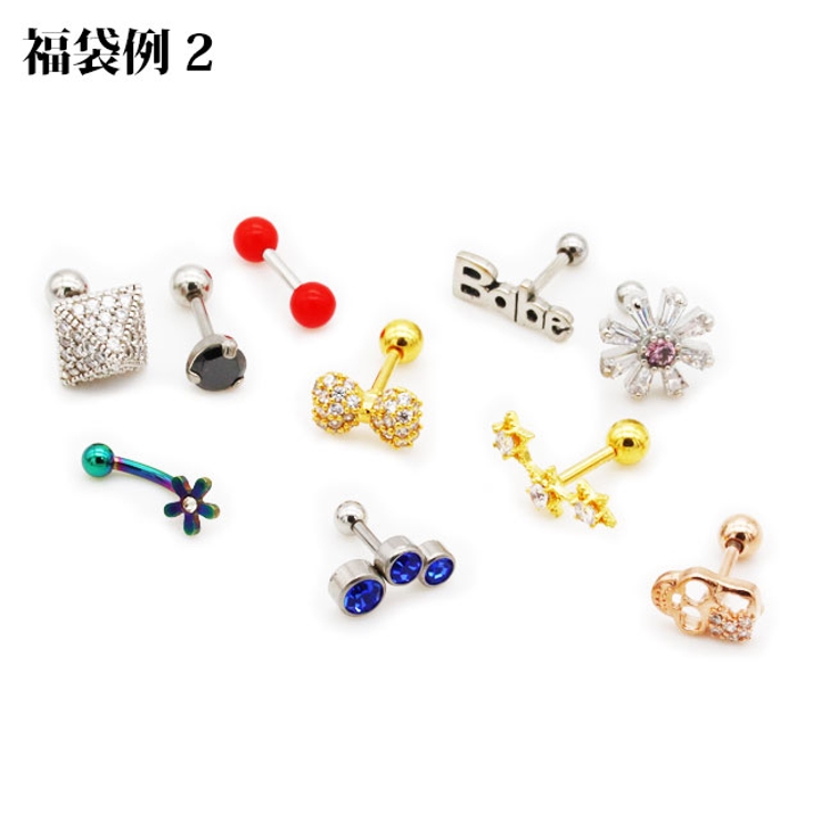 【軟骨ピアス福袋 10個入り】 2026 | ピアス専門店HOMESLICEPRODUCTIONS | 詳細画像4 