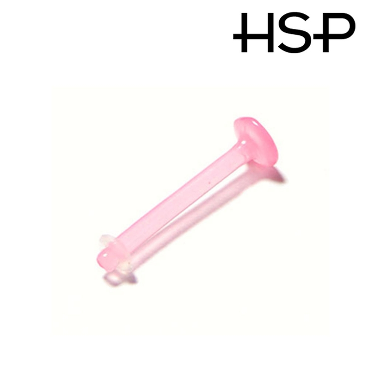 【透明ピアス】リテイナーラブレットスタッド 14G 軸長16mm | ピアス専門店HOMESLICEPRODUCTIONS | 詳細画像2 