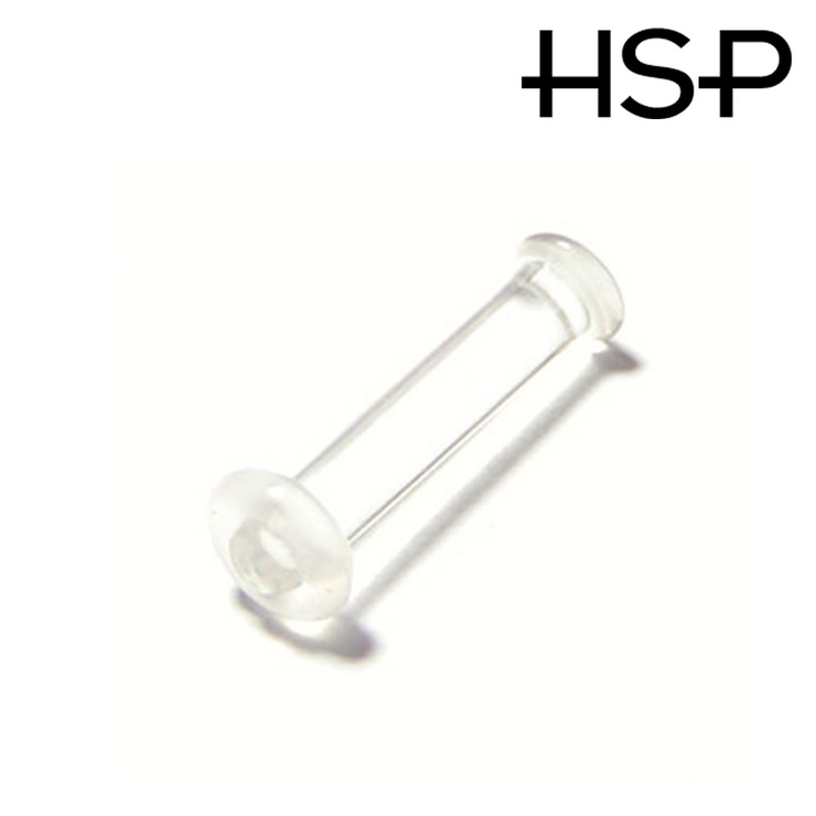 【透明ピアス】リテイナーラブレットスタッド 8G 軸長18mm | ピアス専門店HOMESLICEPRODUCTIONS | 詳細画像2 