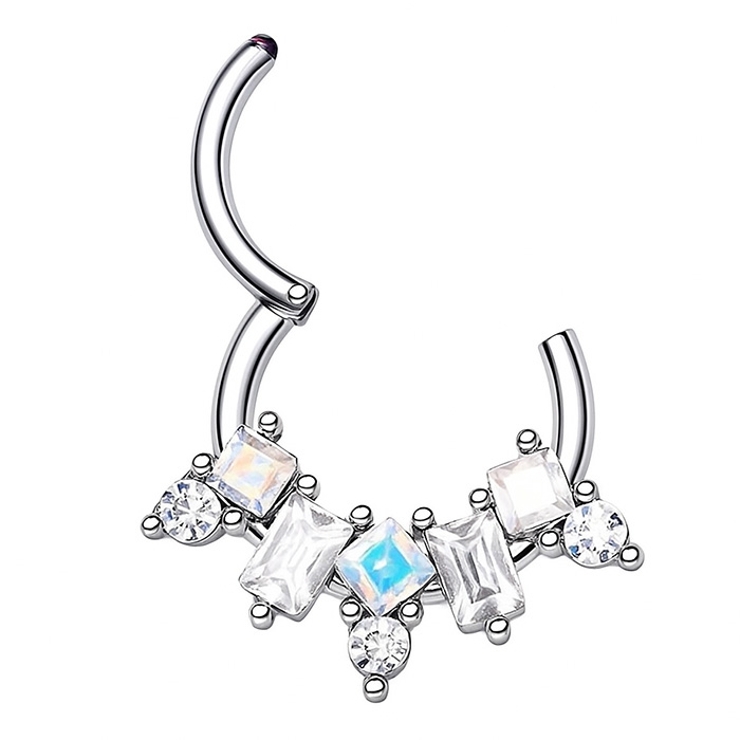 ボディピアス マルチCZファン セグメントリング | ピアス専門店HOMESLICEPRODUCTIONS | 詳細画像4 