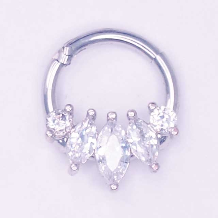 ボディピアス マーキーズ CZ | ピアス専門店HOMESLICEPRODUCTIONS | 詳細画像3 