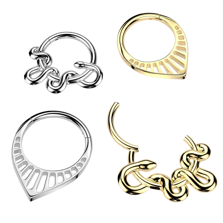 ボディピアス 16G セグメントリング | ピアス専門店HOMESLICEPRODUCTIONS | 詳細画像1 