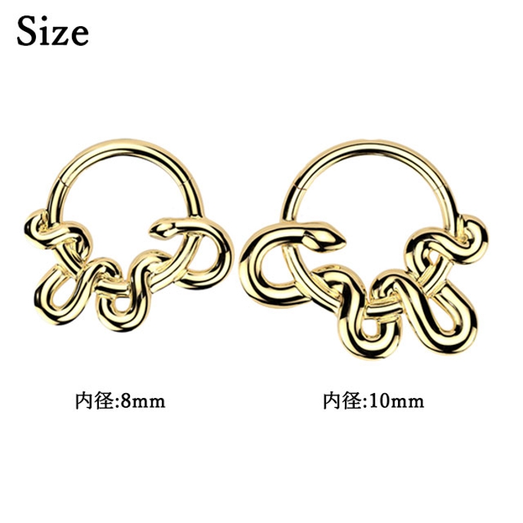 ボディピアス 16G セグメントリング | ピアス専門店HOMESLICEPRODUCTIONS | 詳細画像4 