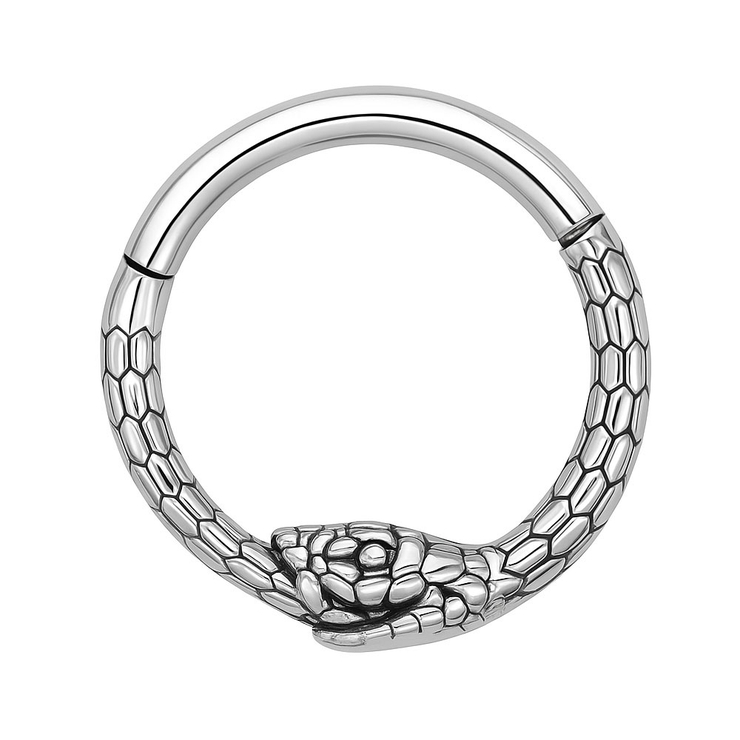 シルバー | ボディピアス 16G スネーク | ピアス専門店HOMESLICEPRODUCTIONS