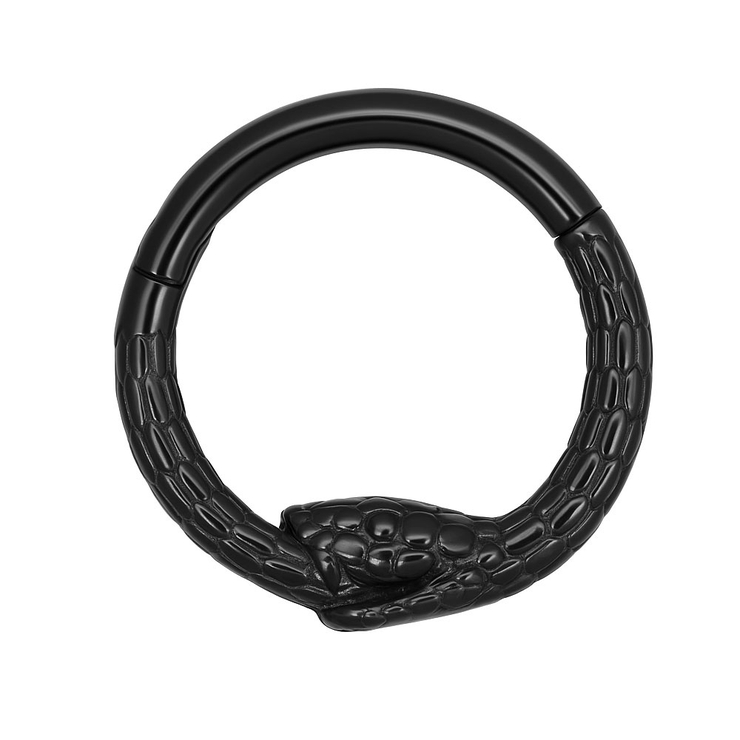 ブラック | ボディピアス 16G スネーク | ピアス専門店HOMESLICEPRODUCTIONS