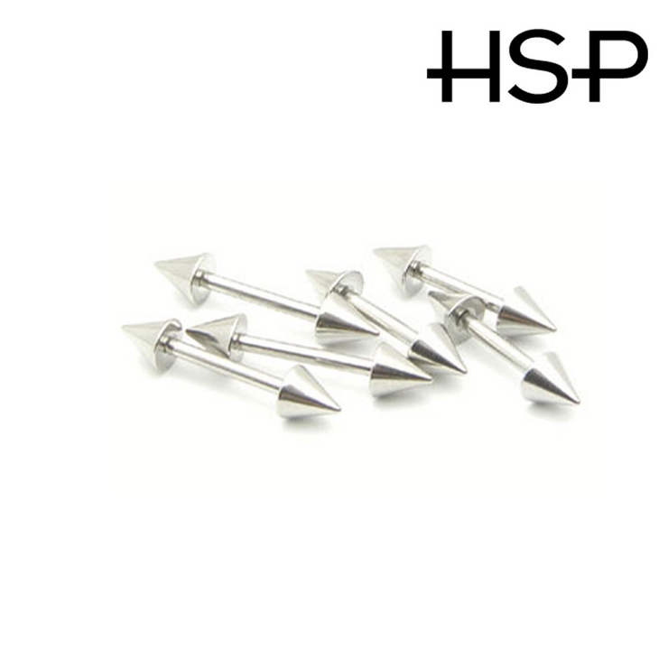 ストレートバーベルコーン 16G【ボディピアス ボディーピアス | ピアス専門店HOMESLICEPRODUCTIONS | 詳細画像2 