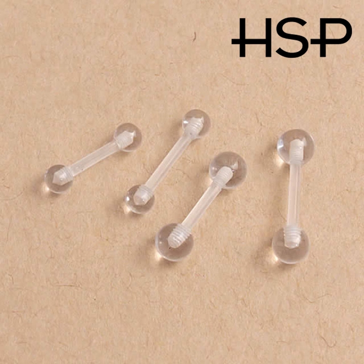 UV アクリルストレートバーベル16G【ボディピアス ボディーピアス | ピアス専門店HOMESLICEPRODUCTIONS | 詳細画像2 