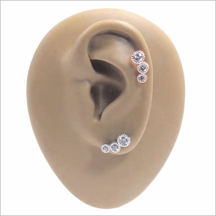 ボディピアス 16G トリプル | ピアス専門店HOMESLICEPRODUCTIONS | 詳細画像4 