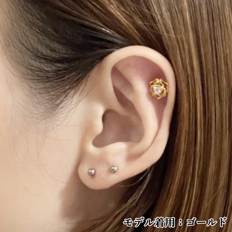 16G ジュエル ローズ | ピアス専門店HOMESLICEPRODUCTIONS | 詳細画像6 