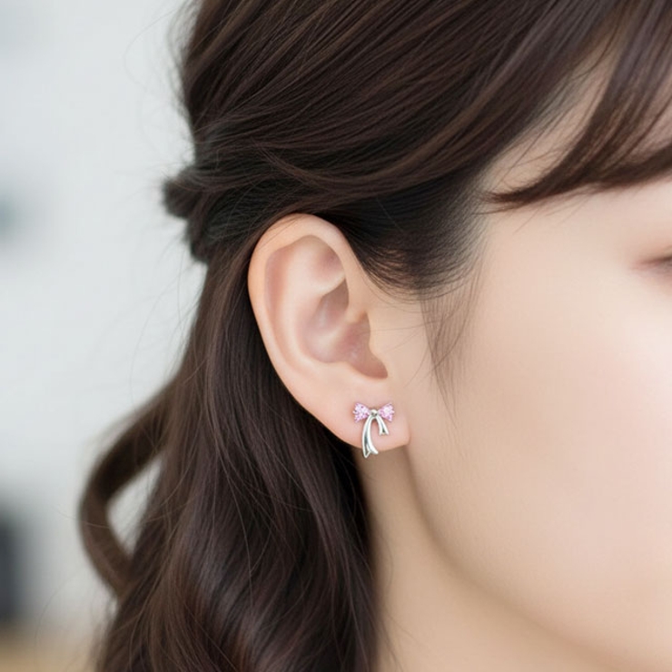 16G ミニリボンジュエルストレートバーベル【ボディピアス ボディーピアス | ピアス専門店HOMESLICEPRODUCTIONS | 詳細画像4 