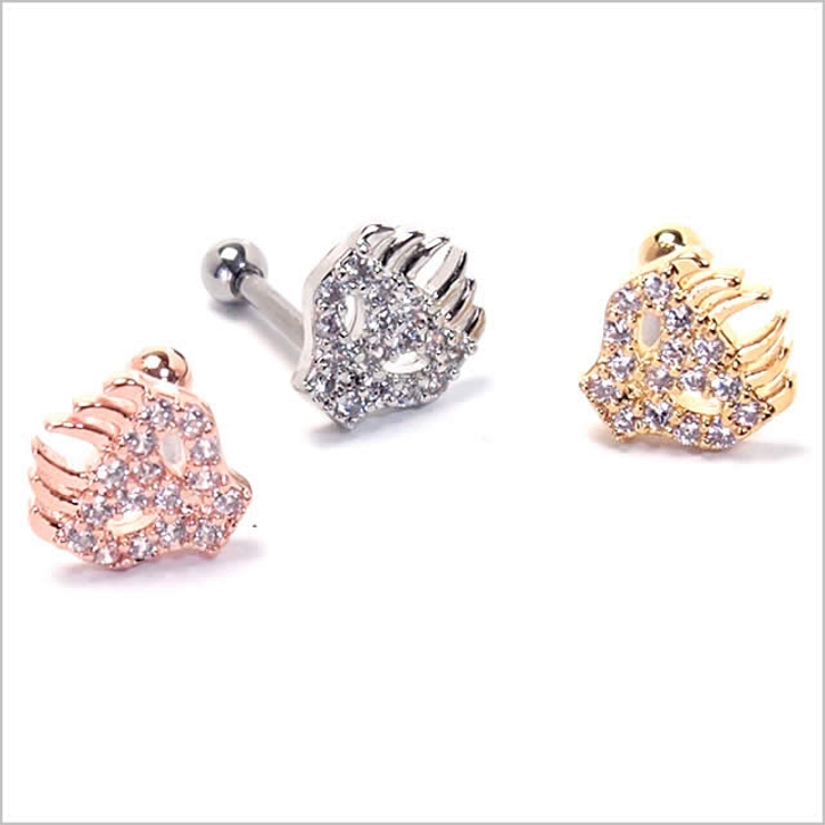 ボディピアス 16G CZパヴェ | ピアス専門店HOMESLICEPRODUCTIONS | 詳細画像7 