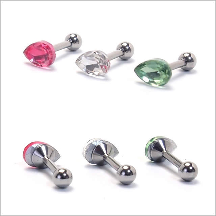 ボディピアス 16G クリスタルトップ | ピアス専門店HOMESLICEPRODUCTIONS | 詳細画像8 