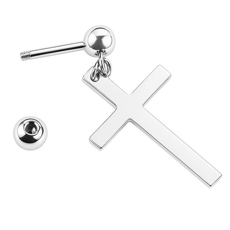 ボディピアス クロスダングル クリスタル | ピアス専門店HOMESLICEPRODUCTIONS | 詳細画像9 