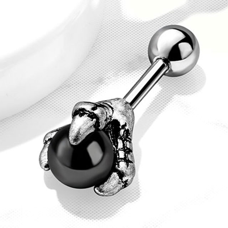 ボディピアス クロウホールディング ブラックボール＆イーグルクロウ | ピアス専門店HOMESLICEPRODUCTIONS | 詳細画像4 