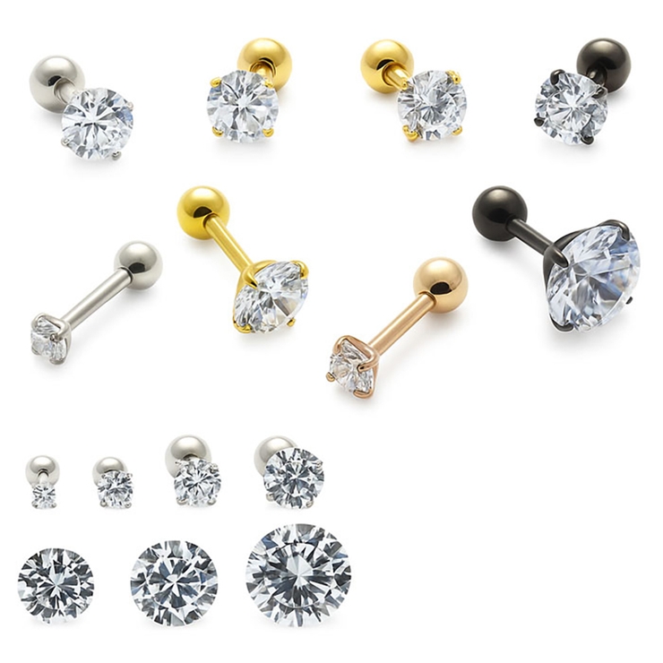 ボディピアス 16G 軟骨ピアス | ピアス専門店HOMESLICEPRODUCTIONS | 詳細画像1 