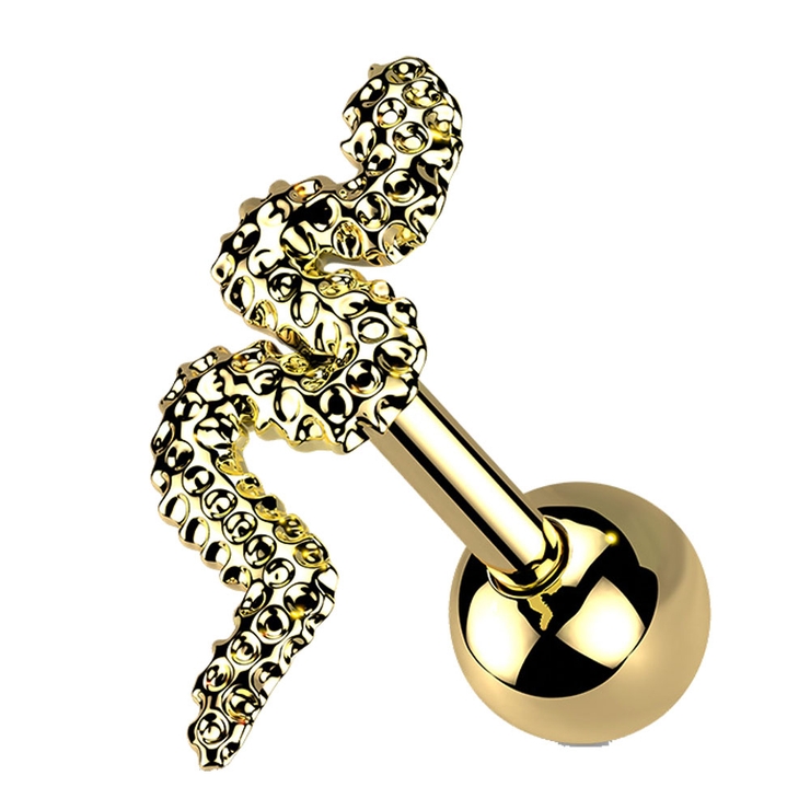 ゴールド | ボディピアス スネーク ヘビ | ピアス専門店HOMESLICEPRODUCTIONS