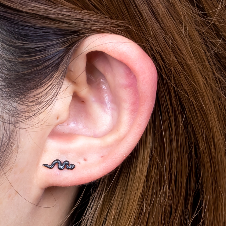 ボディピアス スネーク ヘビ | ピアス専門店HOMESLICEPRODUCTIONS | 詳細画像10 
