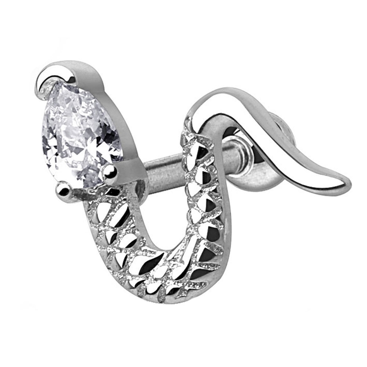 シルバー | ストレートバーベル 16G ボディピアス | ピアス専門店HOMESLICEPRODUCTIONS