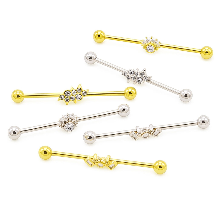 ボディピアス 14G インダストリアル | ピアス専門店HOMESLICEPRODUCTIONS | 詳細画像10 