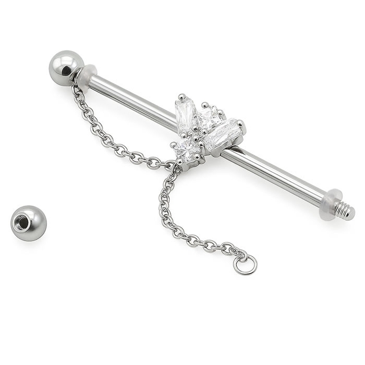 ボディピアス 14G インダストリアル | ピアス専門店HOMESLICEPRODUCTIONS | 詳細画像4 