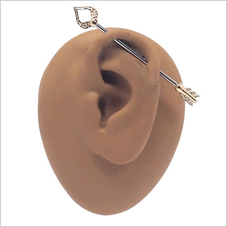 ボディピアス 14G インダストリアル | ピアス専門店HOMESLICEPRODUCTIONS | 詳細画像9 