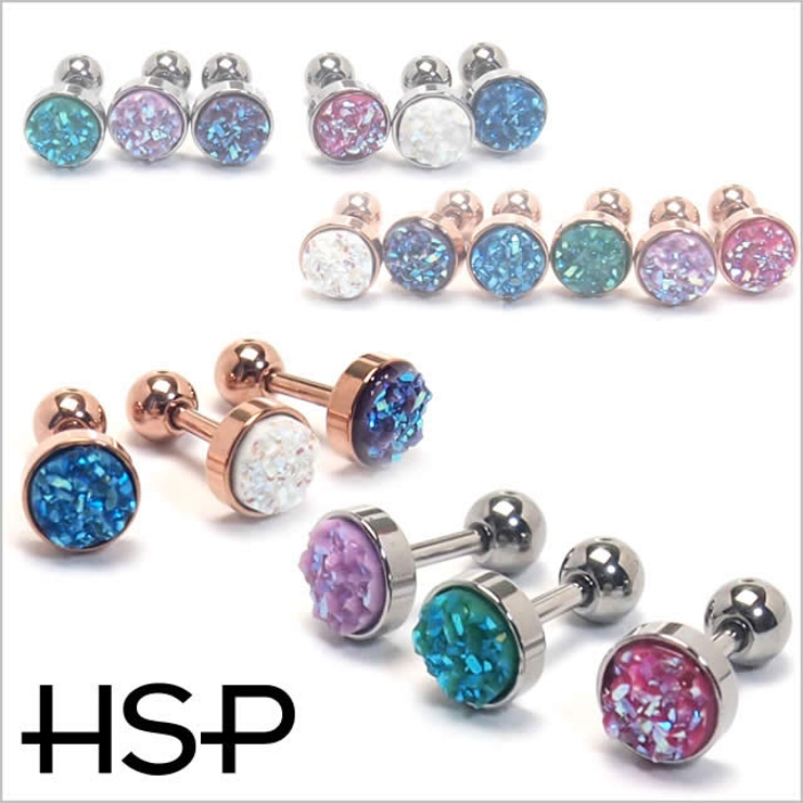 ボディピアス 16G ドゥルージーストーン | ピアス専門店HOMESLICEPRODUCTIONS | 詳細画像2 