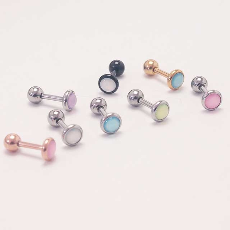 ブライトフラットストーン ストレートバーベル 16G | ピアス専門店HOMESLICEPRODUCTIONS | 詳細画像10 