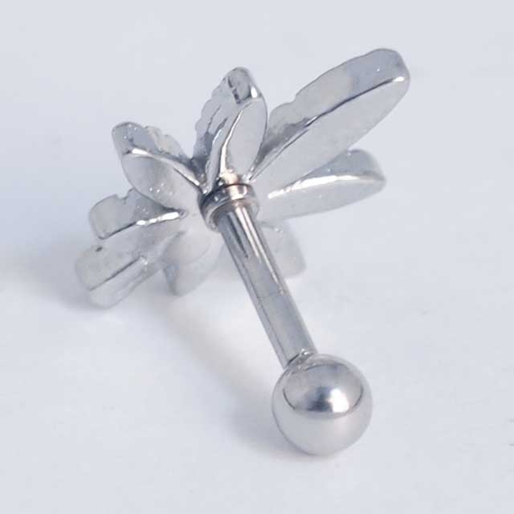 ボディピアス ポットリーフ ストレートバーベル | ピアス専門店HOMESLICEPRODUCTIONS | 詳細画像4 