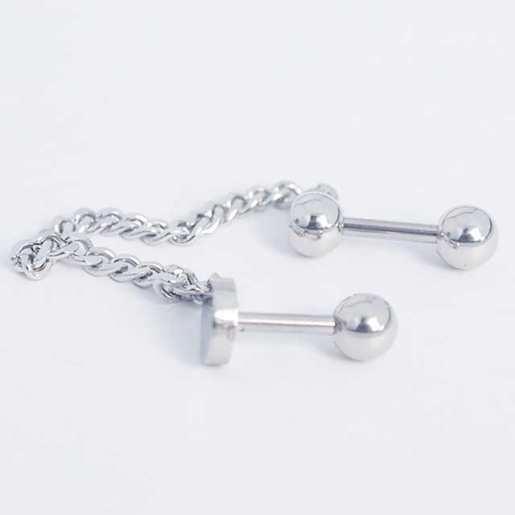 ボディピアス フラットトップバラエティ チェーン | ピアス専門店HOMESLICEPRODUCTIONS | 詳細画像6 