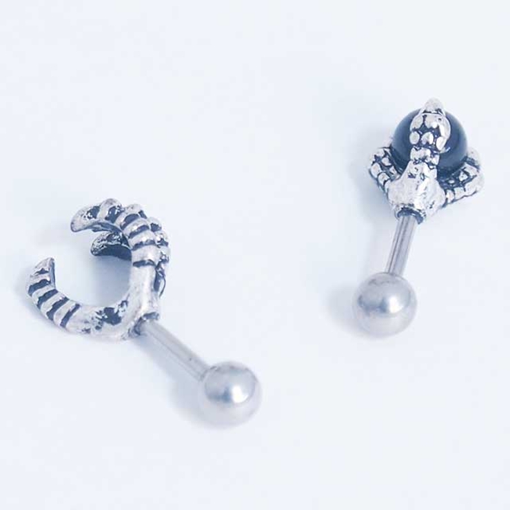 ボディピアス クロウホールディング ブラックボール＆イーグルクロウ | ピアス専門店HOMESLICEPRODUCTIONS | 詳細画像8 