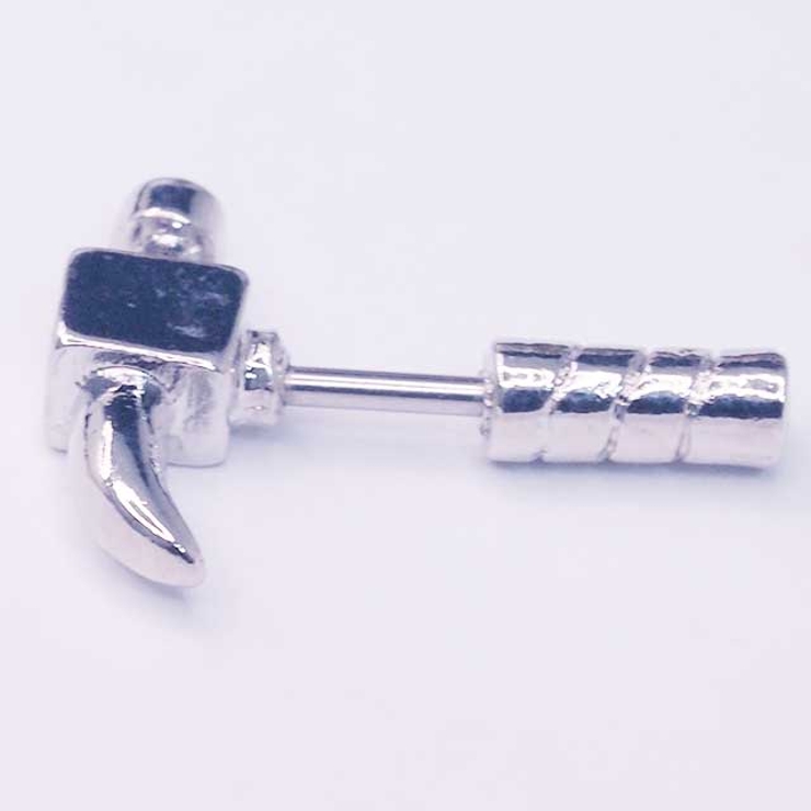 ボディピアス クローハンマー ストレートバーベル | ピアス専門店HOMESLICEPRODUCTIONS | 詳細画像3 