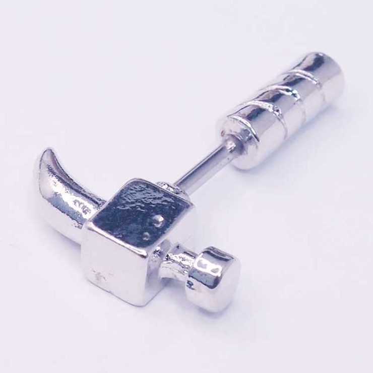 ボディピアス クローハンマー ストレートバーベル | ピアス専門店HOMESLICEPRODUCTIONS | 詳細画像4 