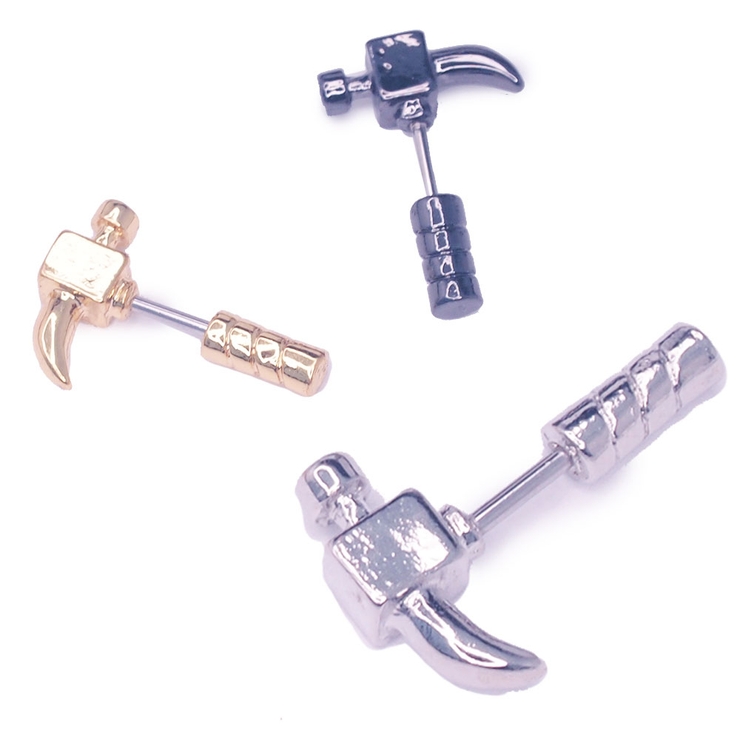 ボディピアス クローハンマー ストレートバーベル | ピアス専門店HOMESLICEPRODUCTIONS | 詳細画像1 