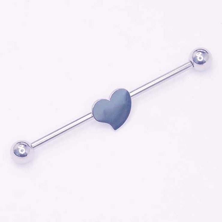 ボディピアス インダストリアル ハート | ピアス専門店HOMESLICEPRODUCTIONS | 詳細画像4 