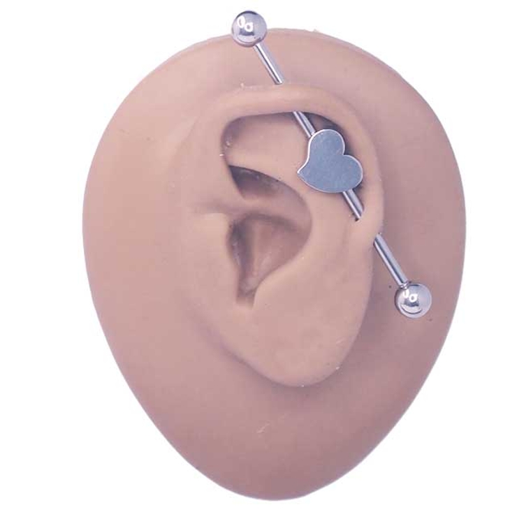 ボディピアス インダストリアル ハート | ピアス専門店HOMESLICEPRODUCTIONS | 詳細画像9 