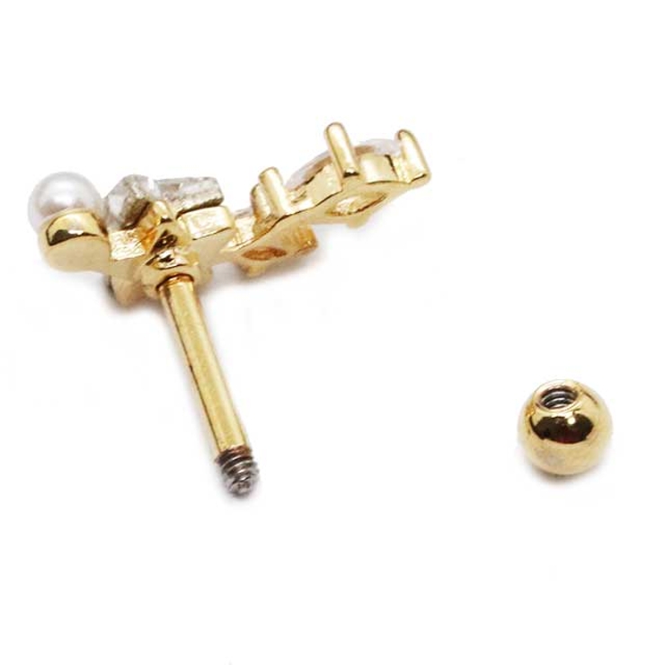 ボディピアス 16G ストレートバーベル | ピアス専門店HOMESLICEPRODUCTIONS | 詳細画像5 