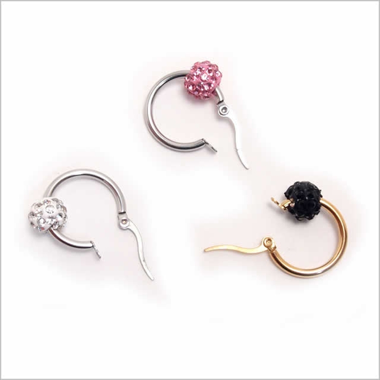 ジュエルボール シルバー ゴールド | ピアス専門店HOMESLICEPRODUCTIONS | 詳細画像4 