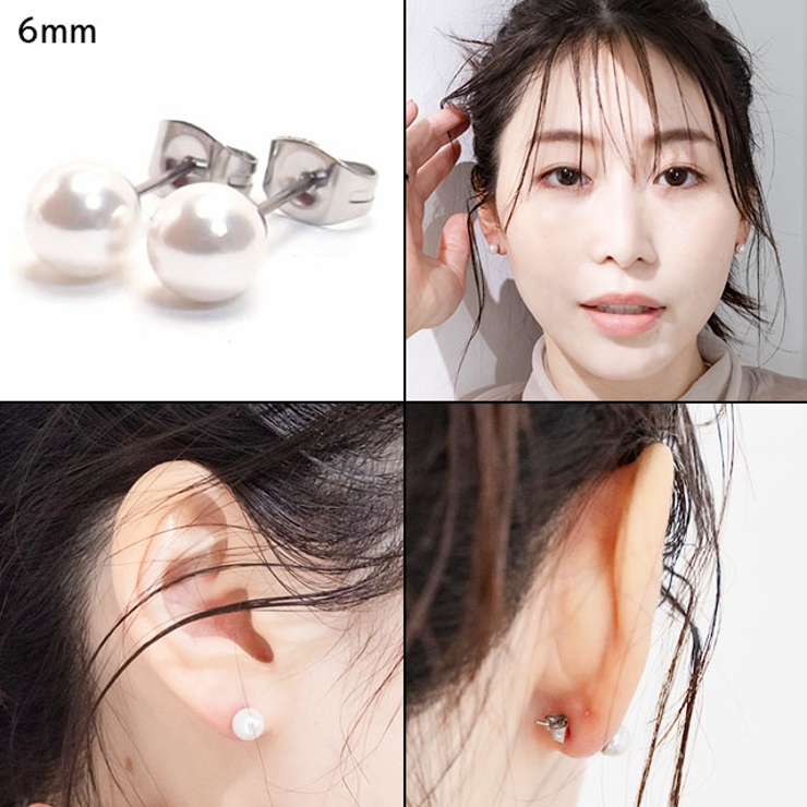 ✨男女兼用✨ ストレートバーベル 軟骨ピアス ボディピアス 16G／6mm 5