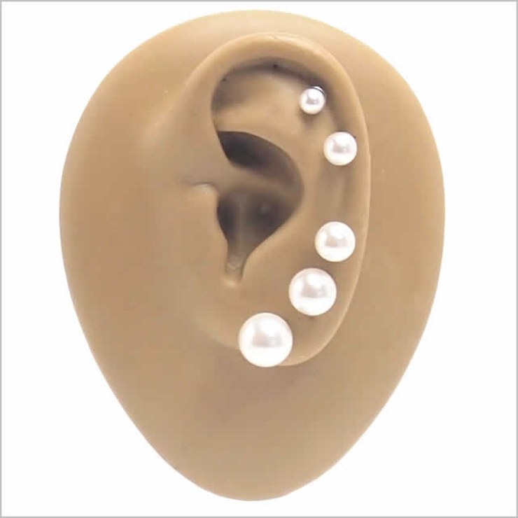 サージカルステンレス ピアス パール レディース シンプル 1ペア | ピアス専門店HOMESLICEPRODUCTIONS | 詳細画像14 