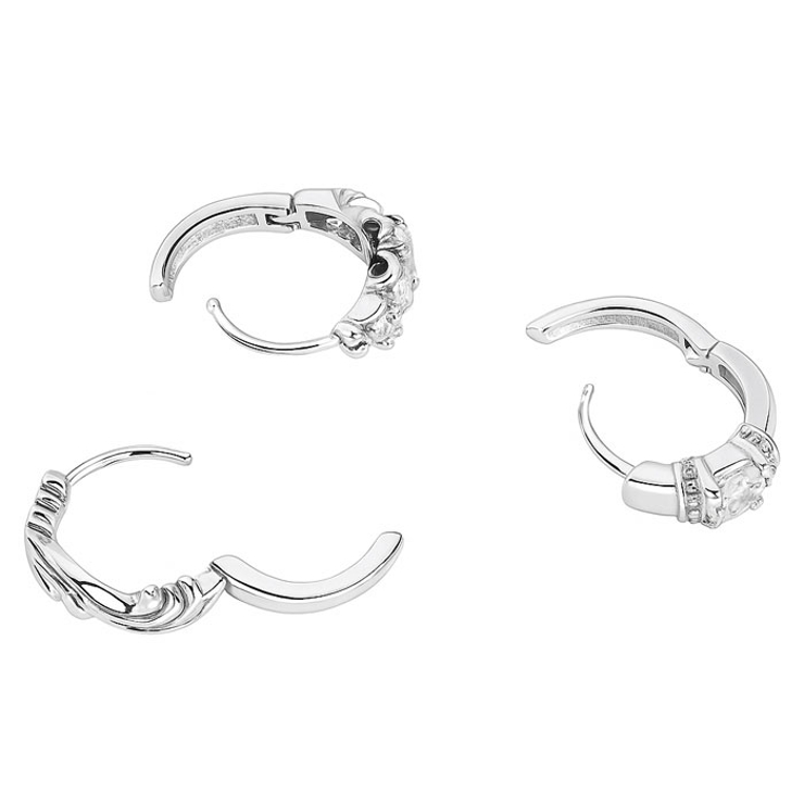 ピアス サージカルステンレス アンティークシルバーデザイン | ピアス専門店HOMESLICEPRODUCTIONS | 詳細画像4 