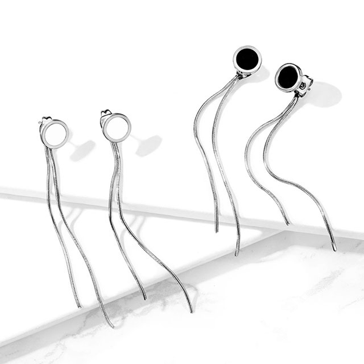 ピアス サージカルステンレス エナメルフィールドサークル＆トライアングル | ピアス専門店HOMESLICEPRODUCTIONS | 詳細画像3 