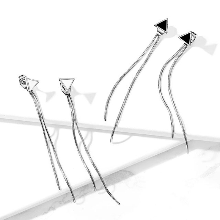 ピアス サージカルステンレス エナメルフィールドサークル＆トライアングル | ピアス専門店HOMESLICEPRODUCTIONS | 詳細画像4 