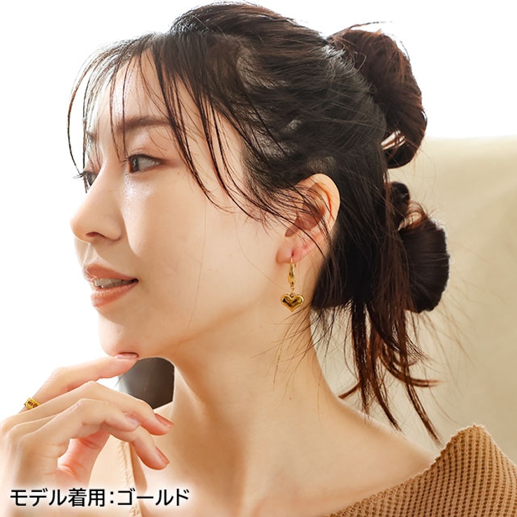 ピアス サージカルステンレス ハートダングル | ピアス専門店HOMESLICEPRODUCTIONS | 詳細画像12 