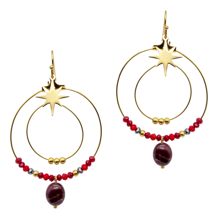 D | フックピアス サージカルステンレス ビーズ | ピアス専門店HOMESLICEPRODUCTIONS