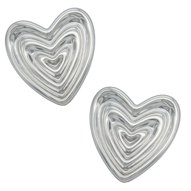 シルバー | ピアス ハート モチーフ | ピアス専門店HOMESLICEPRODUCTIONS