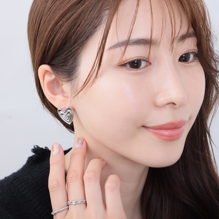ピアス ハート モチーフ | ピアス専門店HOMESLICEPRODUCTIONS | 詳細画像6 