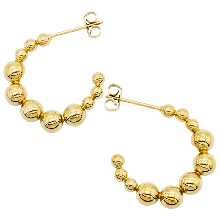 ピアス ビーズボール C型 | ピアス専門店HOMESLICEPRODUCTIONS | 詳細画像1 