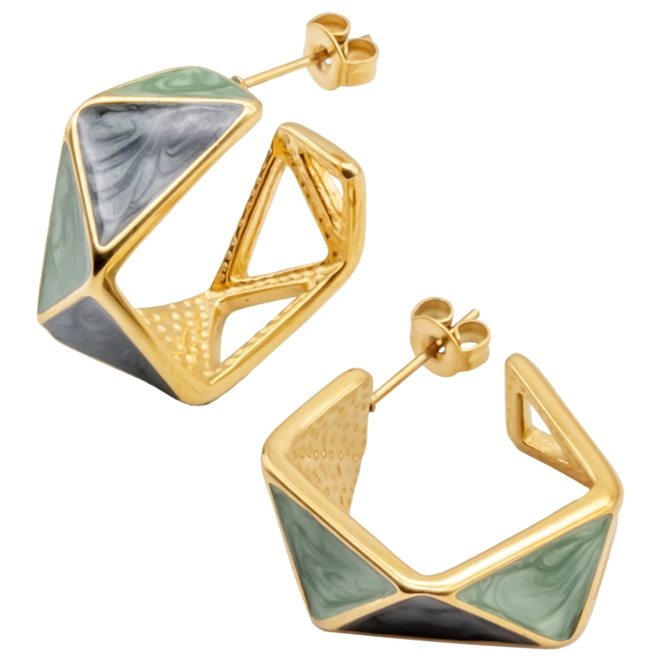 ピアス スプリング 幾何学 | ピアス専門店HOMESLICEPRODUCTIONS | 詳細画像1 