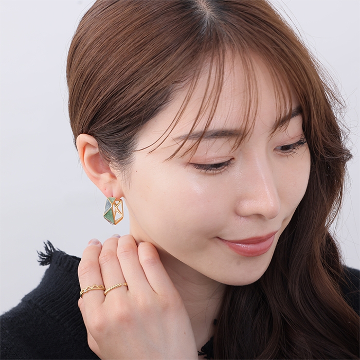 ピアス スプリング 幾何学 | ピアス専門店HOMESLICEPRODUCTIONS | 詳細画像6 