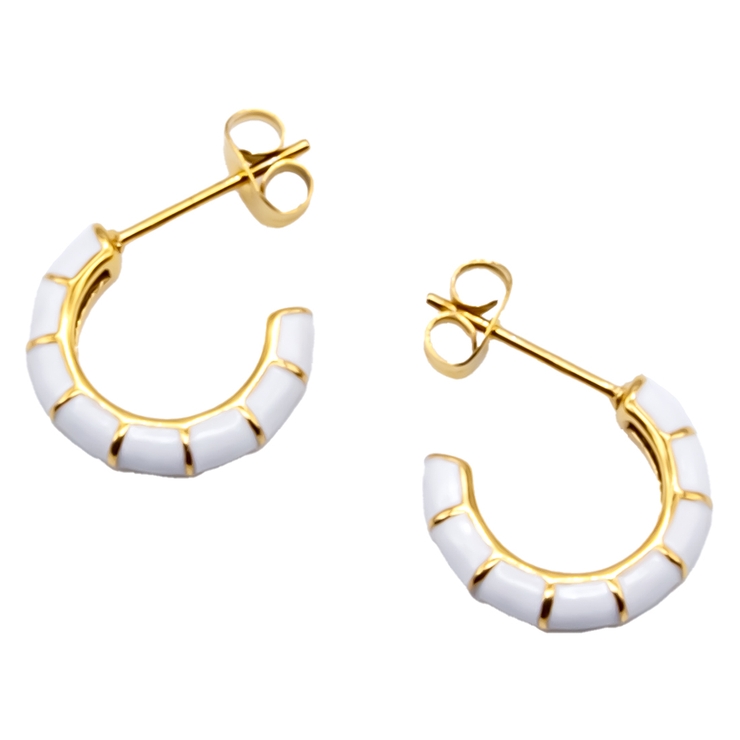 ホワイト | ピアス カラー C型 | ピアス専門店HOMESLICEPRODUCTIONS